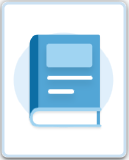 Captura de pantalla del icono de libro de facetas de formato WorldCat.org